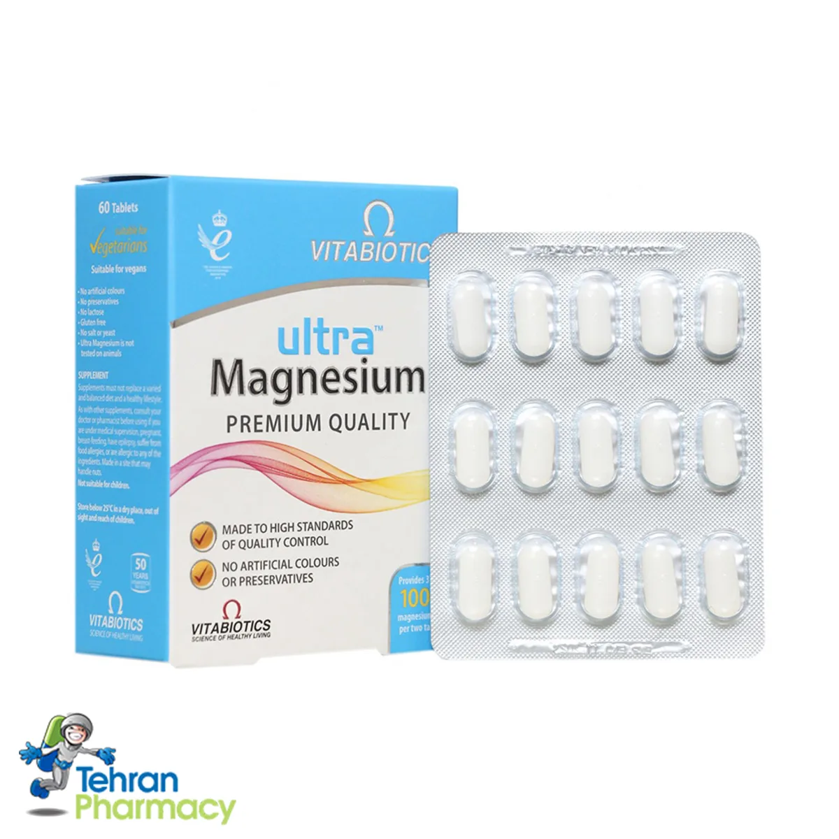 قرص اولترا منیزیم ویتابیوتیکس